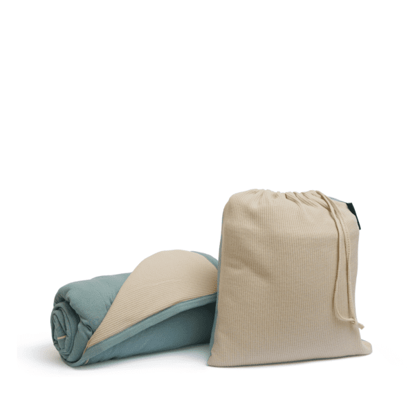 שמיכת וופל אורגנית